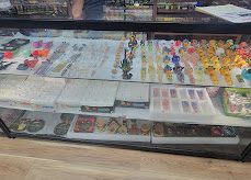 Glass display case